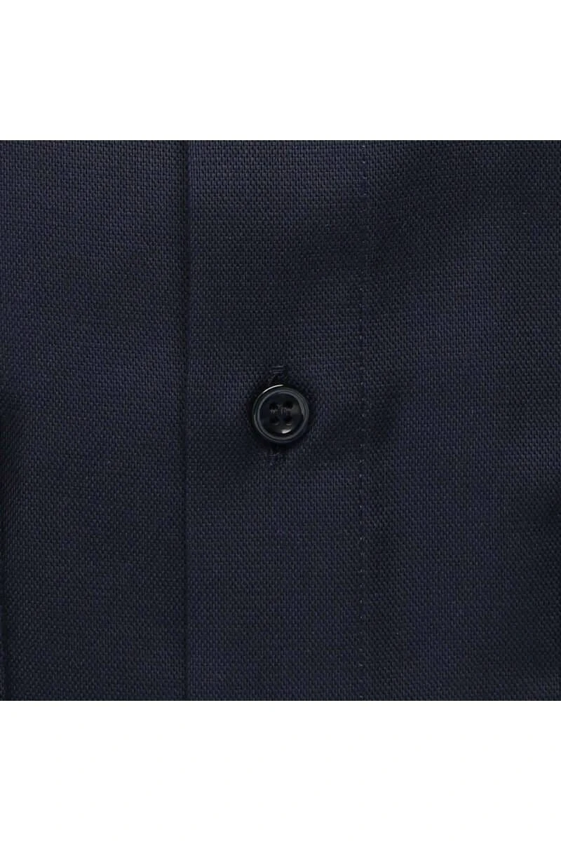 Marvelis Modern Fit Hemd Marine, Faux-uni 4 Marvelis Modern Fit Hemd Marine, Faux-uni – Bild 4