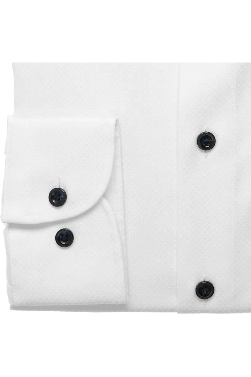 Marvelis Modern Fit Hemd Weiss, Faux-uni 3 Marvelis Modern Fit Hemd Weiss, Faux-uni – Bild 3