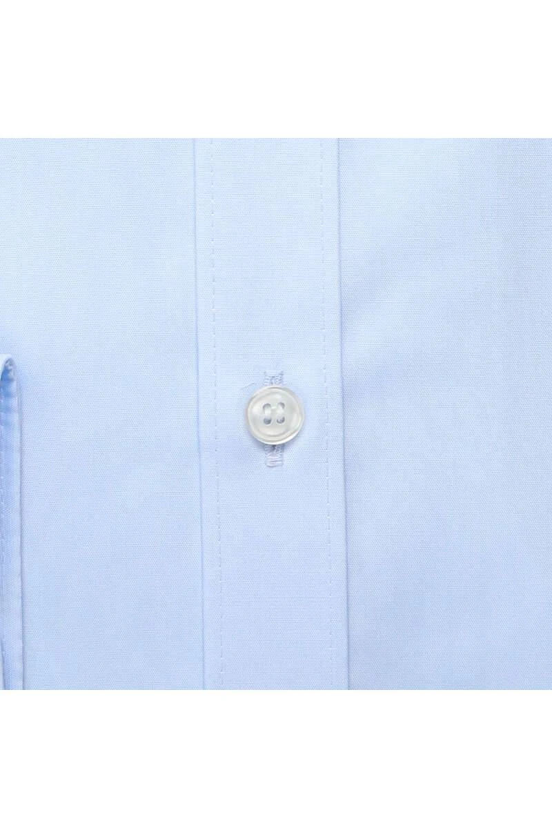 Marvelis Super Slim Hemd Hellblau, Einfarbig 4 Marvelis Super Slim Hemd Hellblau, Einfarbig – Bild 4
