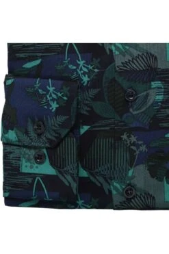 Marvelis Body Fit Hemd Blau/grün, Gemustert -Kleidung Angebote 7506 24 45 2 800 1200x1200