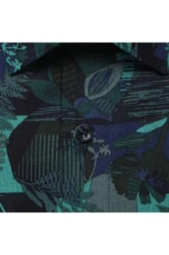 Marvelis Body Fit Hemd Blau/grün, Gemustert -Kleidung Angebote 7506 24 45 3 800 1200x1200