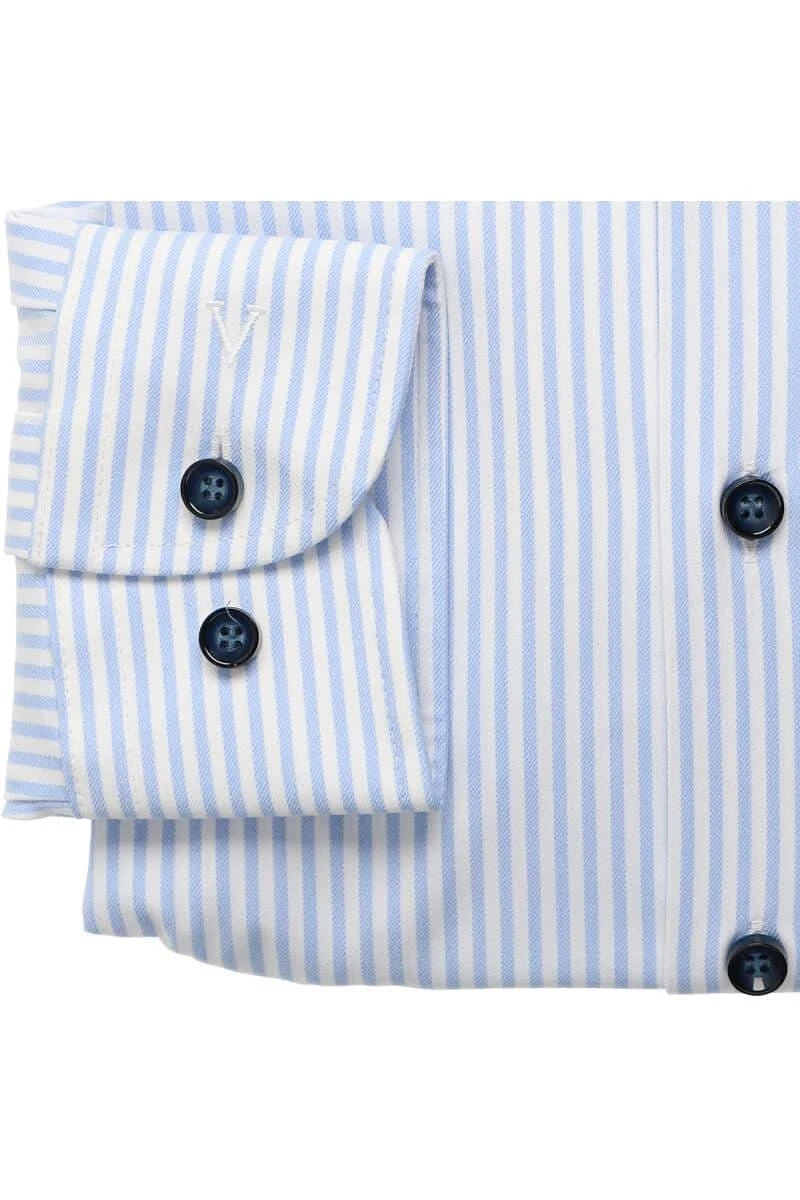Marvelis Dynamic Flex Modern Fit Hemd Bleu, Gestreift 3 Marvelis Dynamic Flex Modern Fit Hemd Bleu, Gestreift – Bild 3