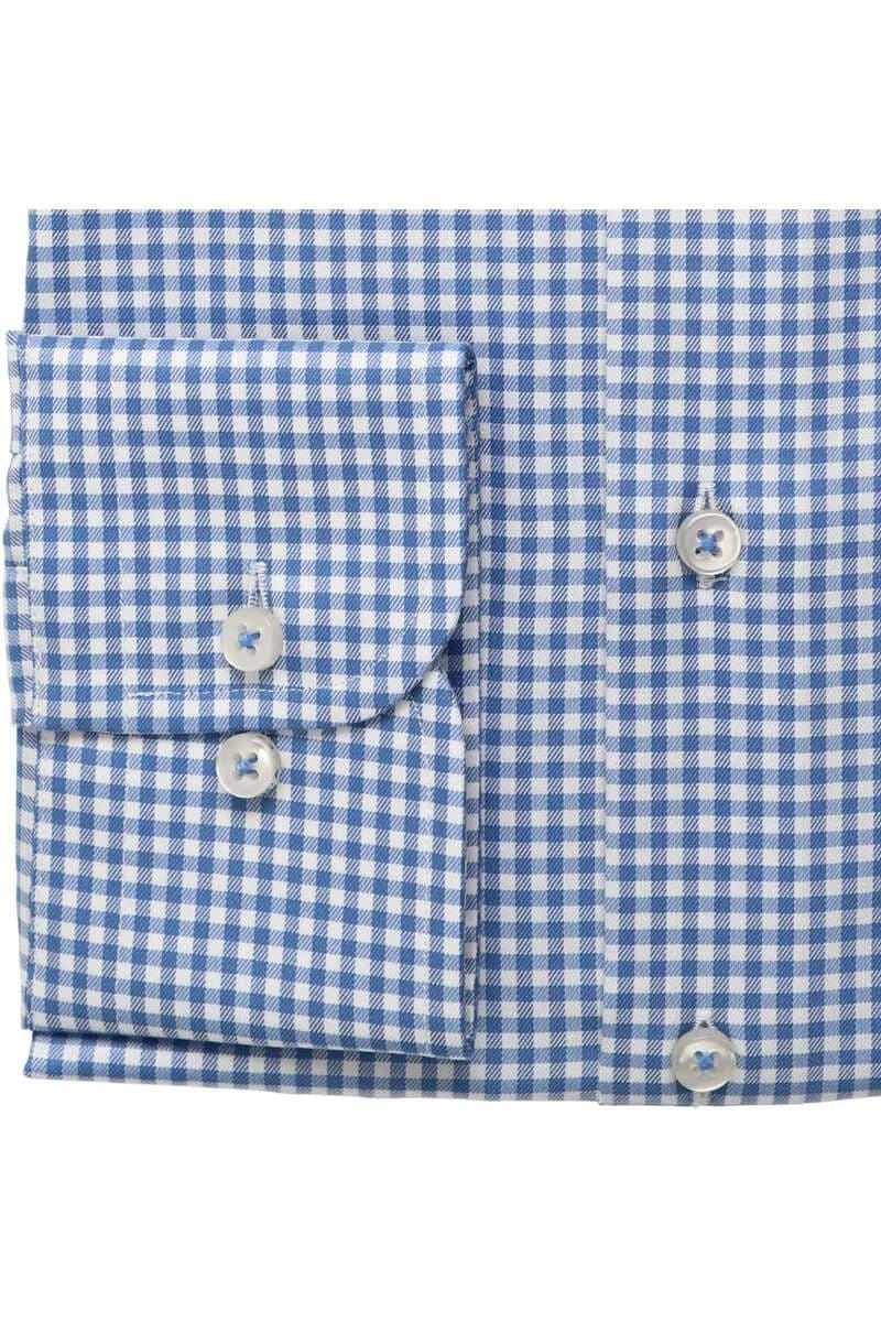 ETERNA 1863 Modern Fit Hemd Blau/weiss, Kariert 3 ETERNA 1863 Modern Fit Hemd Blau/weiss, Kariert – Bild 3