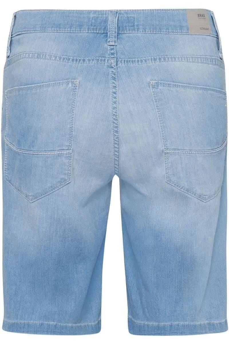 Brax Regular Fit Five-Pocket Bermuda Hellblau 2 Brax Regular Fit Five-Pocket Bermuda Hellblau – Bild 2