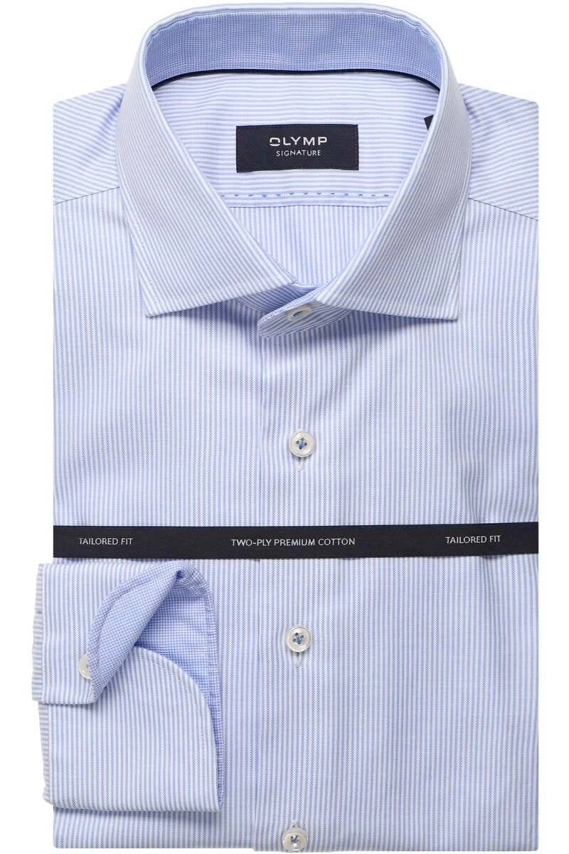 OLYMP SIGNATURE Tailored Fit Hemd Blau, 1 OLYMP SIGNATURE Tailored Fit Hemd Blau,