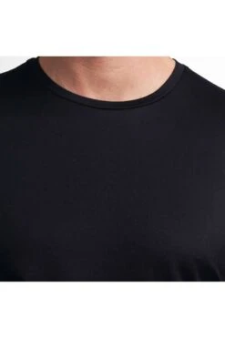 ETERNA 1863 Soft TailoringSlim Fit T-Shirt Rundhals Schwarz,Einfarbig -Kleidung Angebote 887 39 3 800 1200x1200
