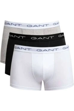GANT Boxershorts Dreierpack Grau
