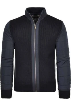 RAGMAN Modern Fit Outdoor JackeStehkragen Marine