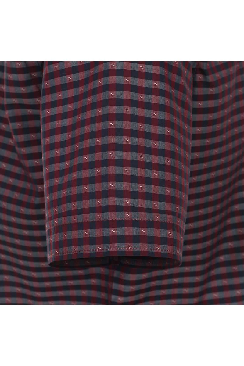 Casa Moda Comfort Fit Hemd Rot, Kariert 3 Casa Moda Comfort Fit Hemd Rot, Kariert – Bild 3