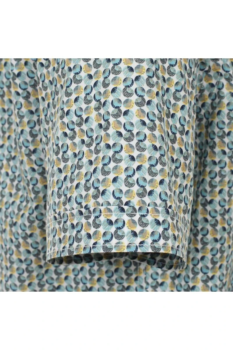 Casa Moda Comfort Fit Hemd Aqua, Gepunktet 3 Casa Moda Comfort Fit Hemd Aqua, Gepunktet – Bild 3