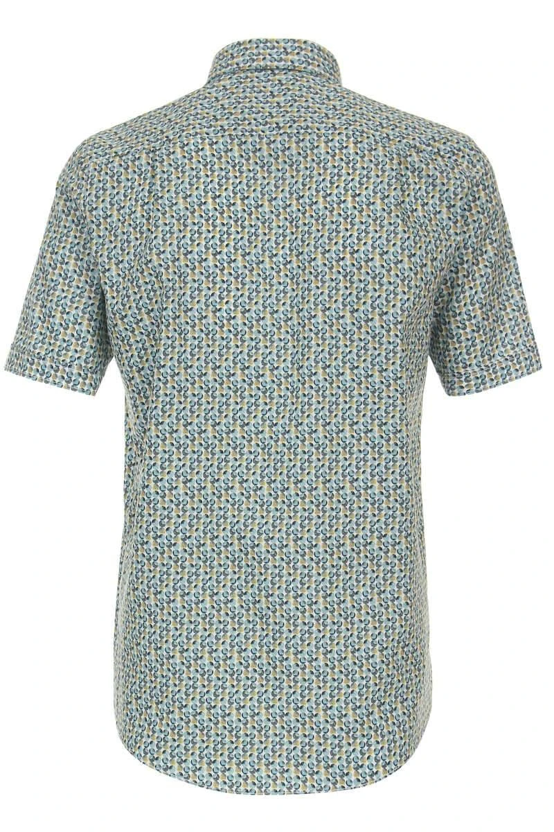 Casa Moda Comfort Fit Hemd Aqua, Gepunktet 4 Casa Moda Comfort Fit Hemd Aqua, Gepunktet – Bild 4