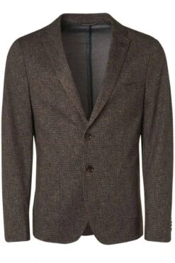 No-Excess No Excess Modern Fit Herren BlazerKnopfleiste Braun
