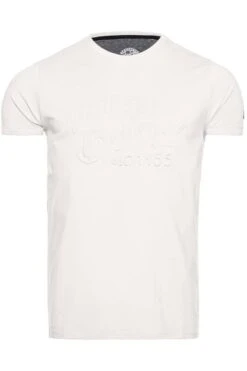Baileys Regular Fit T-Shirt Rundhals Weiss,Einfarbig