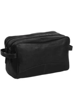 Chesterfield Herren KulturbeutelStefan Schwarz, Einfarbig