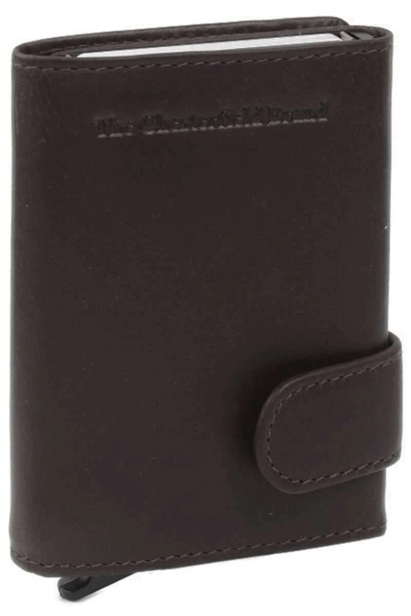 Chesterfield Kartenetuibraun, Einfarbig 1 Chesterfield Kartenetuibraun, Einfarbig