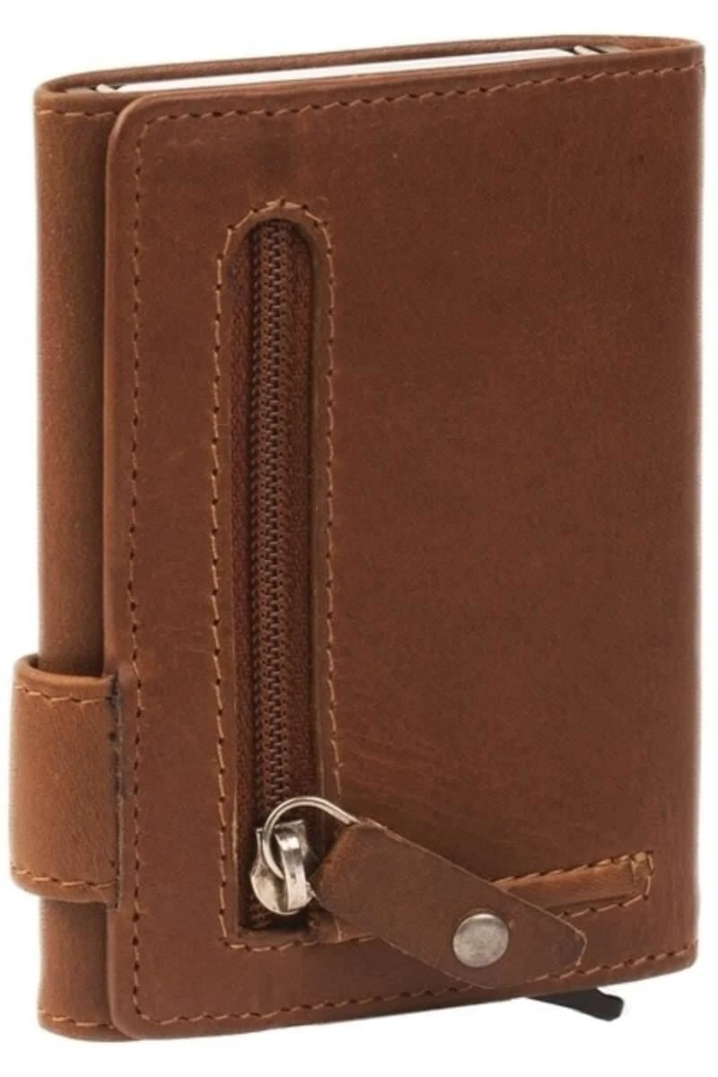 Chesterfield Kartenetuicognac, Einfarbig 2 Chesterfield Kartenetuicognac, Einfarbig – Bild 2