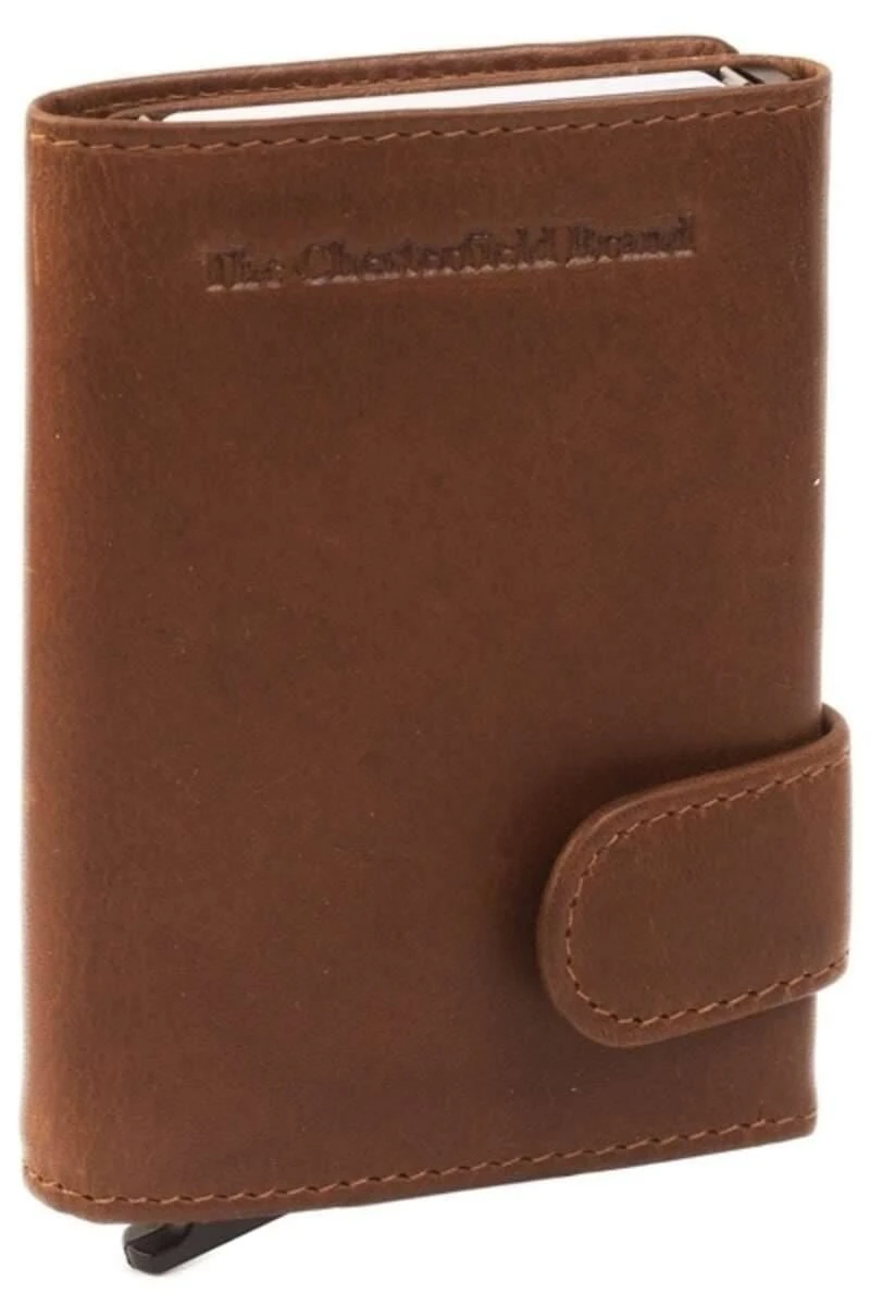 Chesterfield Kartenetuicognac, Einfarbig 1 Chesterfield Kartenetuicognac, Einfarbig