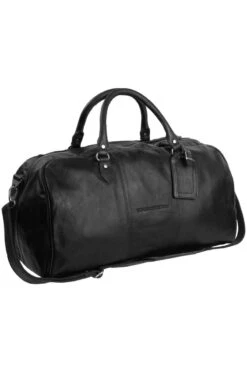 Chesterfield Weekender Tasche Schwarz, Einfarbig