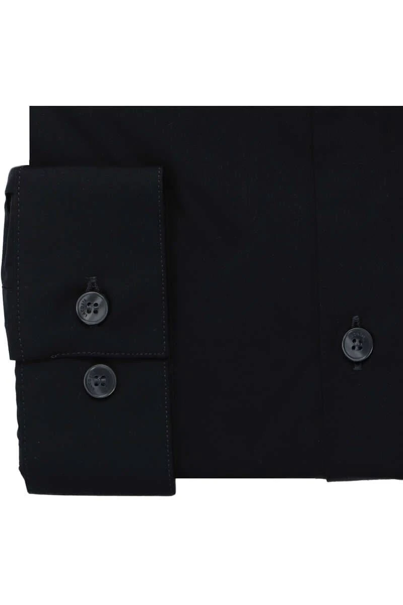 Lacoste Slim Fit Hemd Nachtblau, Einfarbig 3 Lacoste Slim Fit Hemd Nachtblau, Einfarbig – Bild 3