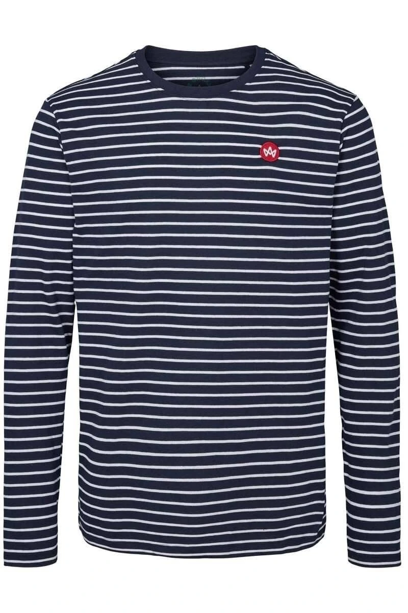 Kronstadt Longsleeve Rundhals Blau/weiss 1 Kronstadt Longsleeve Rundhals Blau/weiss