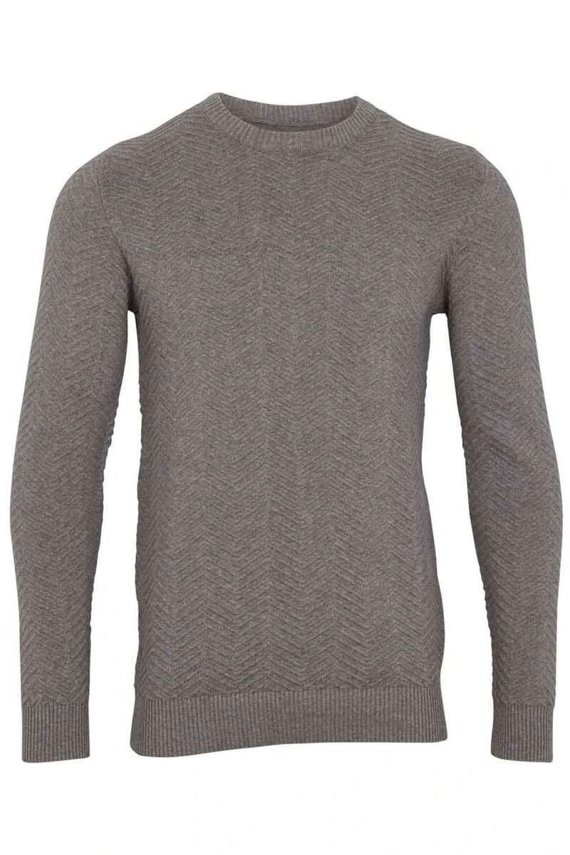 Kronstadt Regular Fit Herren Pullover Rundhals Hellgrau 1 Kronstadt Regular Fit Herren Pullover Rundhals Hellgrau