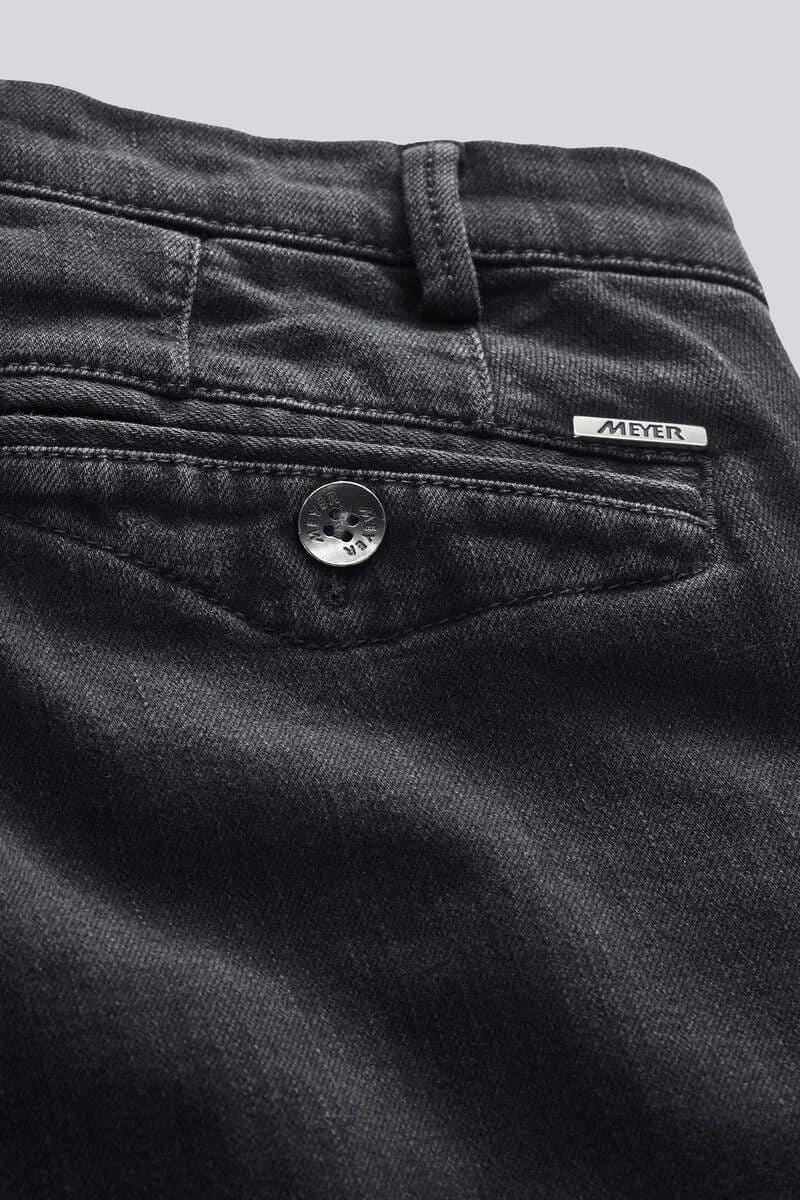 Meyer Modern Fit Five-Pocket Herren Jeans Schwarz 2 Meyer Modern Fit Five-Pocket Herren Jeans Schwarz – Bild 2