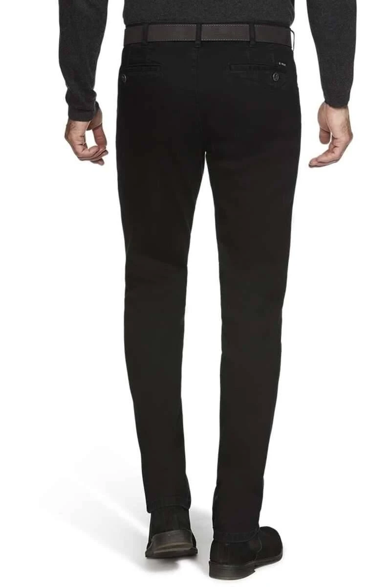 Meyer Slim Fit Five-Pocket Herren Jeans Schwarz 2 Meyer Slim Fit Five-Pocket Herren Jeans Schwarz – Bild 2