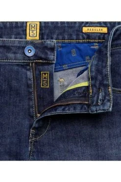 Meyer M5 Regular Fit Five-Pocket Herren Jeans Blau -Kleidung Angebote MY M5REGULAR9 6209 18 4 800 1200x1200
