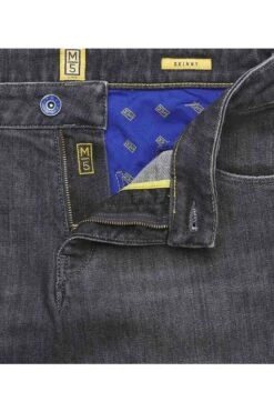 Meyer M5 Super Slim Five-Pocket Herren Jeans Grau -Kleidung Angebote MY M5SUPERSLIM9 6221 07 5 800 1200x1200