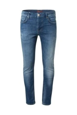 No-Excess No Excess Slim Fit Five-Pocket Herren Jeans Blau