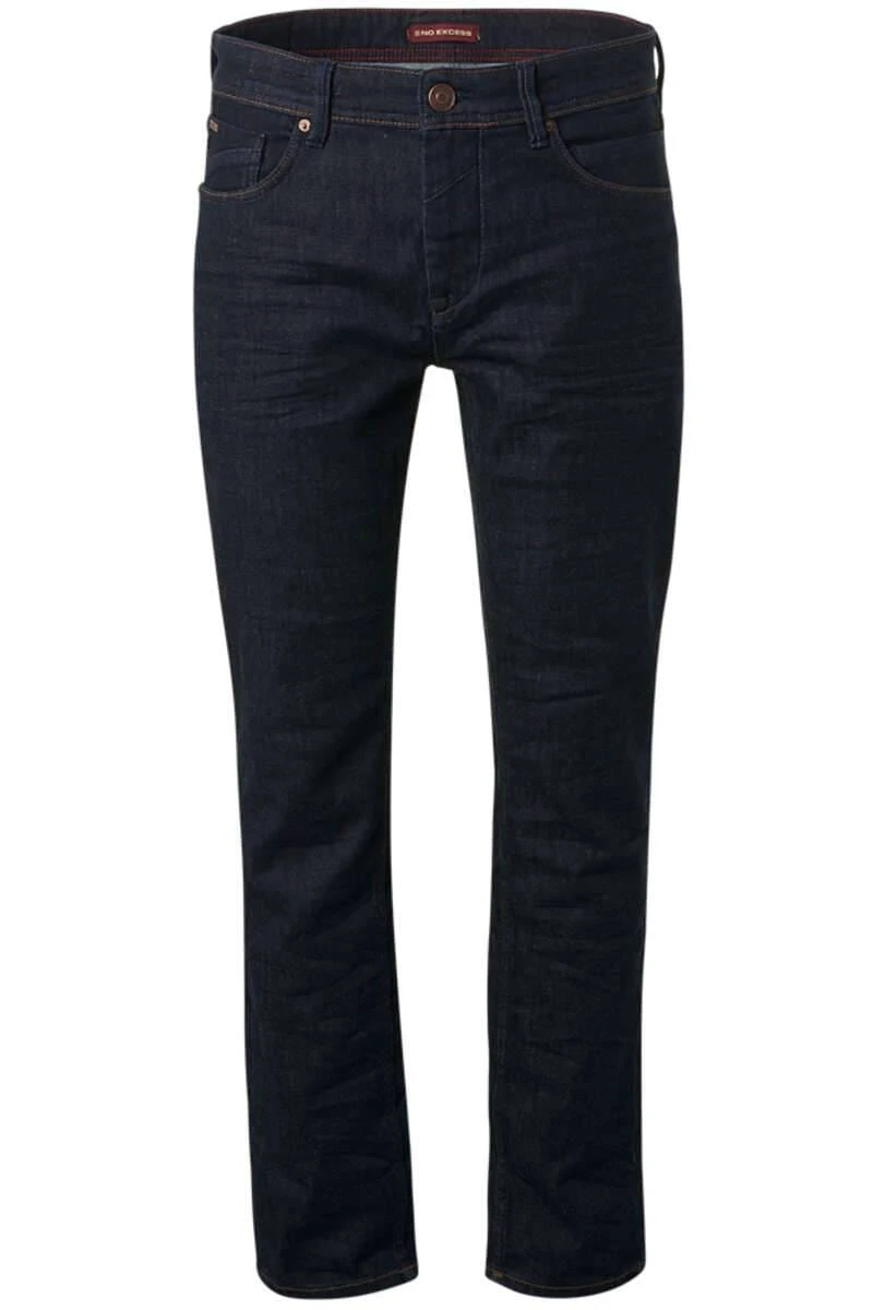 No-Excess No Excess Regular Fit Five-Pocket Herren Jeans Dunkelblau 1 No-Excess No Excess Regular Fit Five-Pocket Herren Jeans Dunkelblau