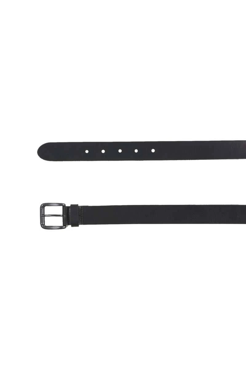 No-Excess No Excess Herren Gürtel Aus 100% Leder Schwarz, Einfarbig 2 No-Excess No Excess Herren Gürtel Aus 100% Leder Schwarz, Einfarbig – Bild 2