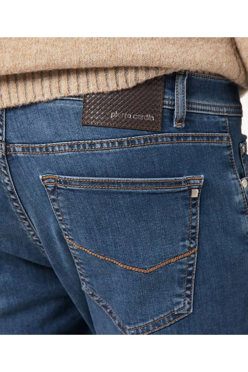 Pierre Cardin Lyon Regular Fit Herren Jeans Blau 2 Pierre Cardin Lyon Regular Fit Herren Jeans Blau – Bild 2