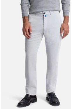 Pierre Cardin Antibes Slim Fit Herren Cordhose Hellgrau