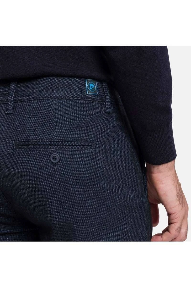 Pierre Cardin Lyon Modern Fit Wolloptik Herren Hose Royal 4 Pierre Cardin Lyon Modern Fit Wolloptik Herren Hose Royal – Bild 4