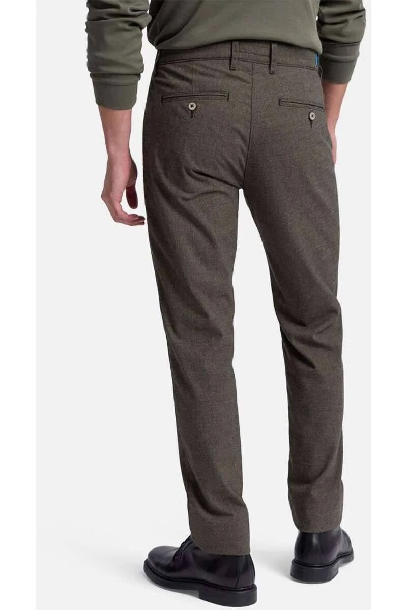 Pierre Cardin Lyon Tapered Fit Herren Chino Beige,Pepita 2 Pierre Cardin Lyon Tapered Fit Herren Chino Beige,Pepita – Bild 2