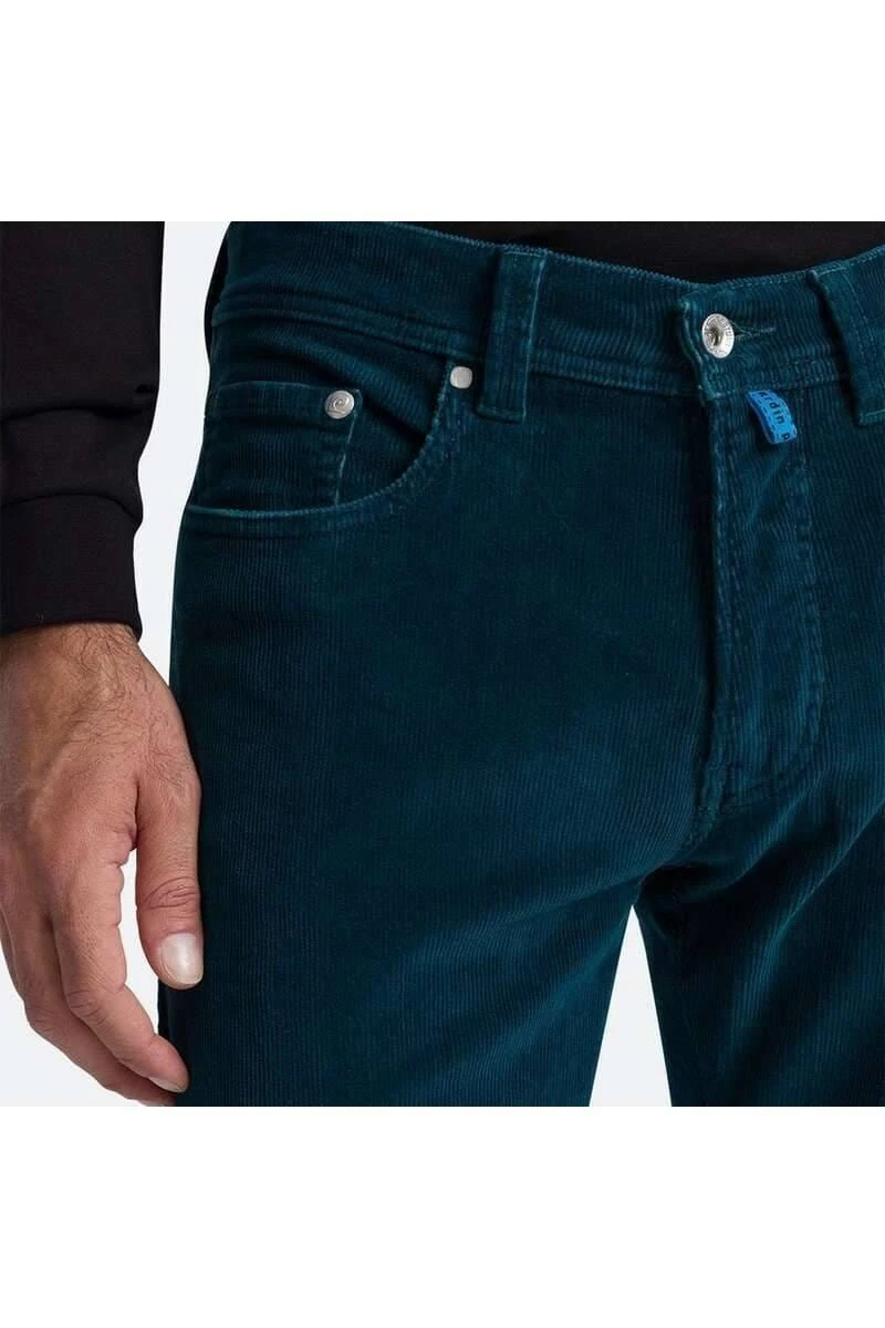Pierre Cardin Lyon Tapered Fit Five-Pocket Herren Cordhose Grün 3 Pierre Cardin Lyon Tapered Fit Five-Pocket Herren Cordhose Grün – Bild 3