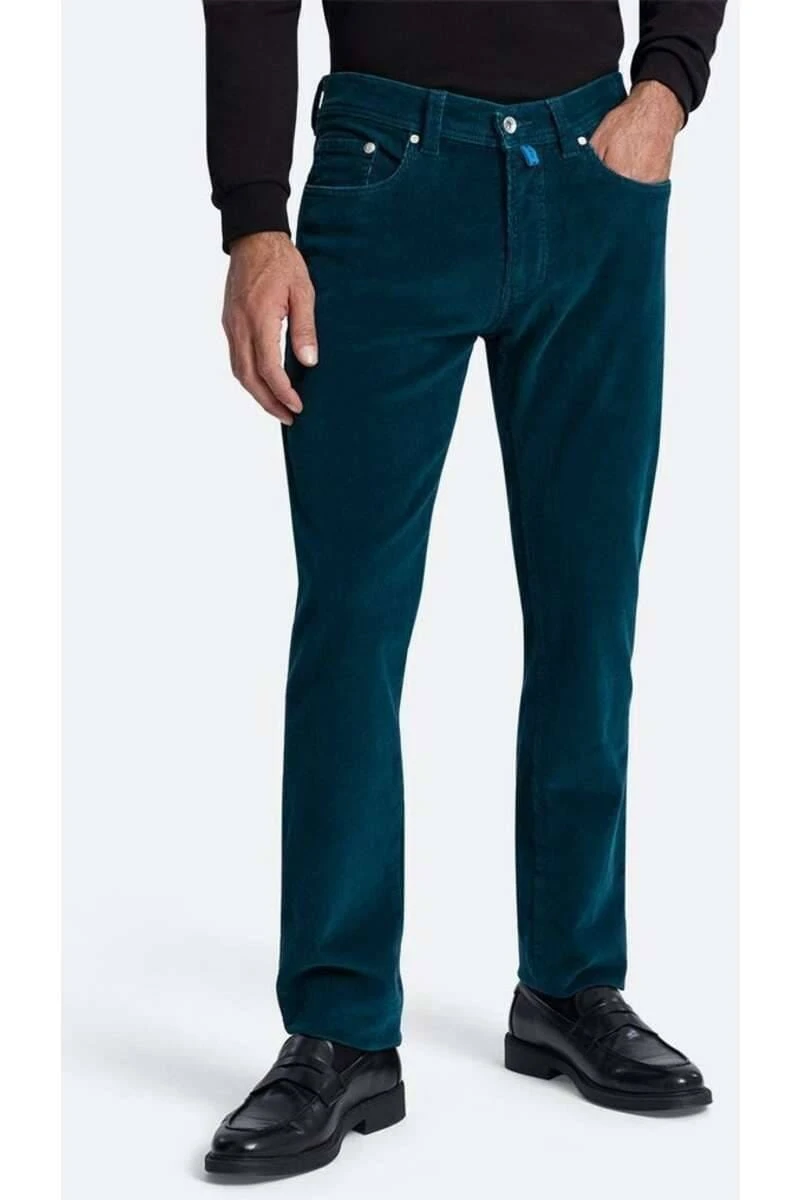 Pierre Cardin Lyon Tapered Fit Five-Pocket Herren Cordhose Grün 1 Pierre Cardin Lyon Tapered Fit Five-Pocket Herren Cordhose Grün