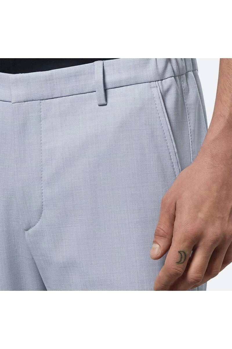 Pierre Cardin Rick Modern Fit Bügelfalten Herren Stoffhose Blau,Einfarbig 3 Pierre Cardin Rick Modern Fit Bügelfalten Herren Stoffhose Blau,Einfarbig – Bild 3