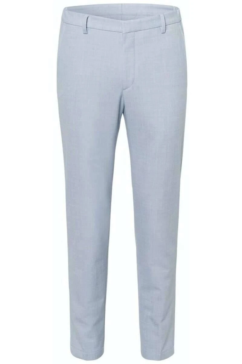 Pierre Cardin Rick Modern Fit Bügelfalten Herren Stoffhose Blau,Einfarbig 5 Pierre Cardin Rick Modern Fit Bügelfalten Herren Stoffhose Blau,Einfarbig – Bild 5