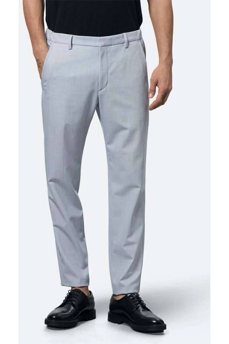 Pierre Cardin Rick Modern Fit Bügelfalten Herren Stoffhose Blau,Einfarbig 1 Pierre Cardin Rick Modern Fit Bügelfalten Herren Stoffhose Blau,Einfarbig