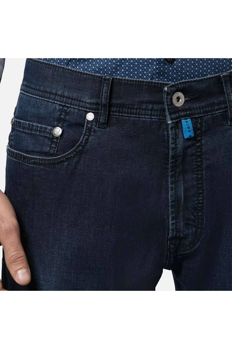 Pierre Cardin Lyon Future Flex Modern Fit Five-Pocket Herren Jeans Blau/schwarz 3 Pierre Cardin Lyon Future Flex Modern Fit Five-Pocket Herren Jeans Blau/schwarz – Bild 3