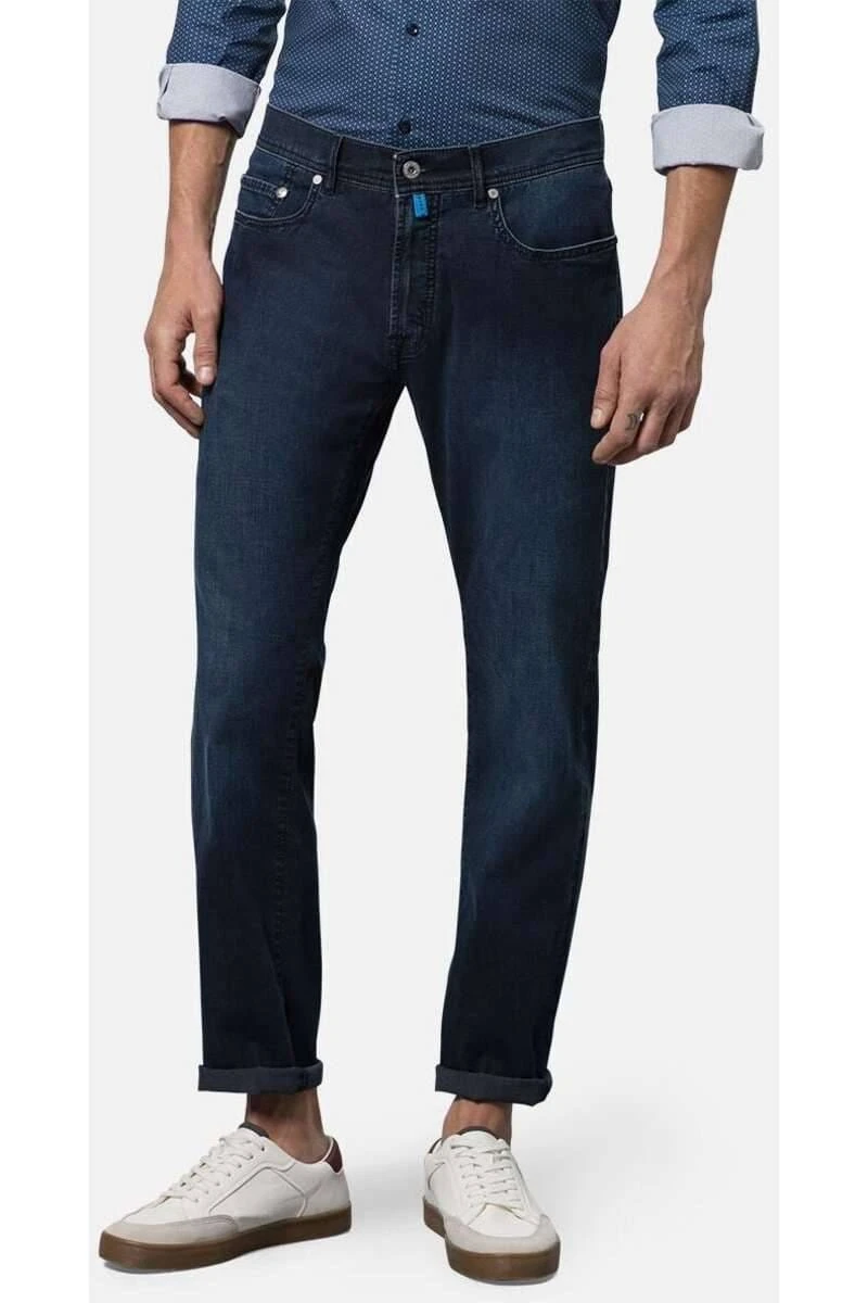 Pierre Cardin Lyon Future Flex Modern Fit Five-Pocket Herren Jeans Blau/schwarz 1 Pierre Cardin Lyon Future Flex Modern Fit Five-Pocket Herren Jeans Blau/schwarz