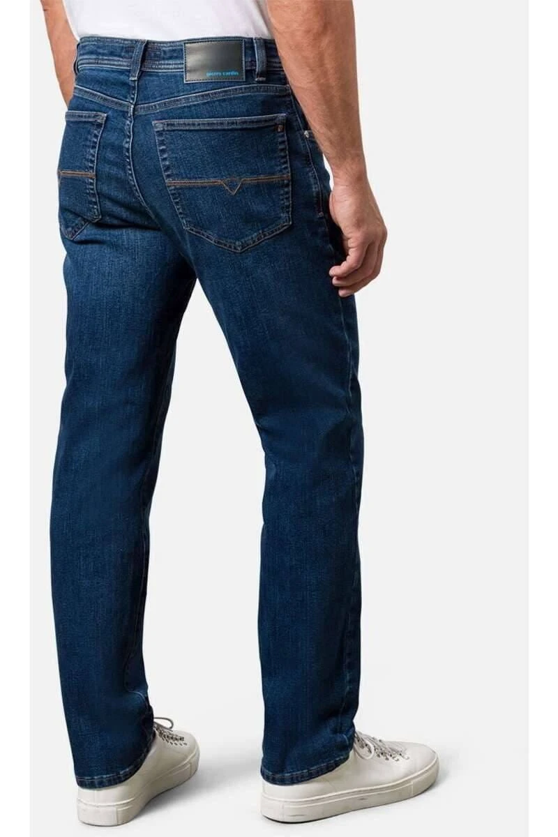 Pierre Cardin Dijon Comfort Fit Five-Pocket Herren Jeans Dunkelblau 2 Pierre Cardin Dijon Comfort Fit Five-Pocket Herren Jeans Dunkelblau – Bild 2