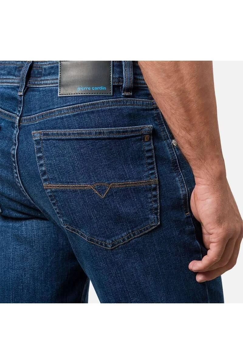 Pierre Cardin Dijon Comfort Fit Five-Pocket Herren Jeans Dunkelblau 4 Pierre Cardin Dijon Comfort Fit Five-Pocket Herren Jeans Dunkelblau – Bild 4