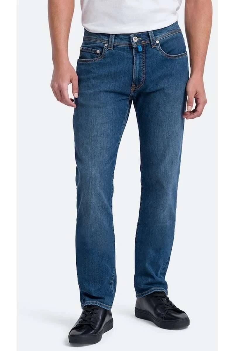 Pierre Cardin Tapered Fit Five-Pocket Herren Jeans Blau 1 Pierre Cardin Tapered Fit Five-Pocket Herren Jeans Blau