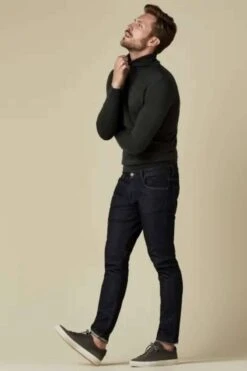 Profuomo Sky Blue Slim Fit Five-Pocket Herren Jeans Indigo -Kleidung Angebote PP0Q0C0103 11 800 1200x1200