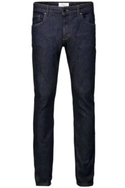 Profuomo Sky Blue Slim Fit Five-Pocket Herren Jeans Indigo