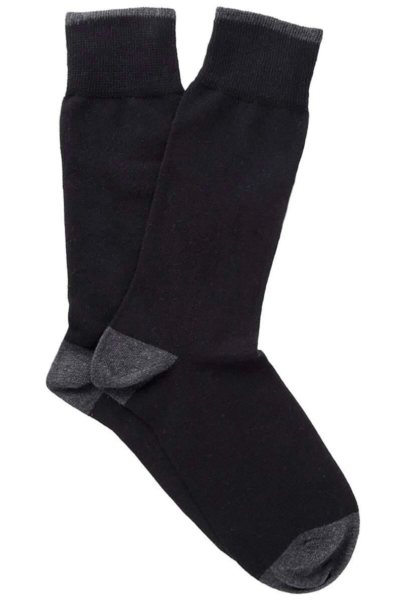 Profuomo Originale Herren Socken Doppelpackschwarz, Einfarbig 1 Profuomo Originale Herren Socken Doppelpackschwarz, Einfarbig